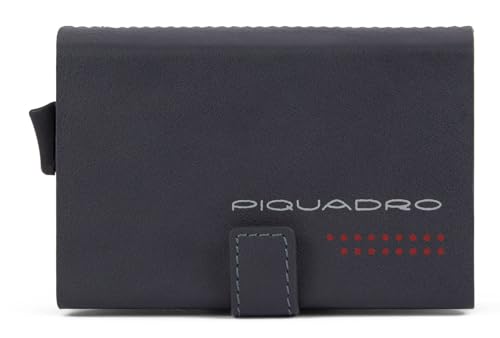 Piquadro Urban Double Compact Wallet RFID Nero von Piquadro