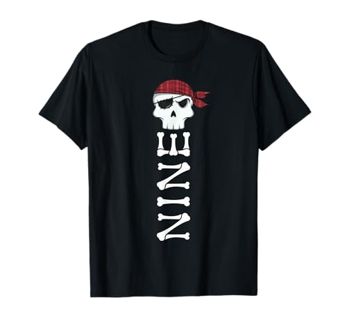 Pirat Kostüm Kinder Matrose Kapitän Ahoy PiratenKostüm Shirt T-Shirt Pirat Kostüm Kinder Matrose Kapitän Ahoy PiratenKostüm Shirt T-Shirt von Pirat Geschenk 9 Geburtstag Seeräuber Junge Kostüm