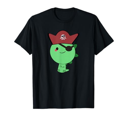 Pirat Dino Talk Like a Pirate Day Kleinkind Mädchen Junge T-Shirt von Pirate Day Kids Dino Cute Toddler Girl Boy