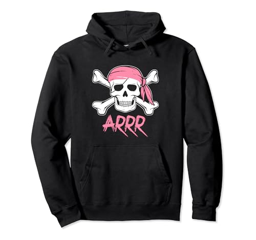 Arrr Damen Pirat Piratenmädchen Pullover Hoodie Arrr Damen Pirat Piratenmädchen Pullover Hoodie von Pirate Gifts