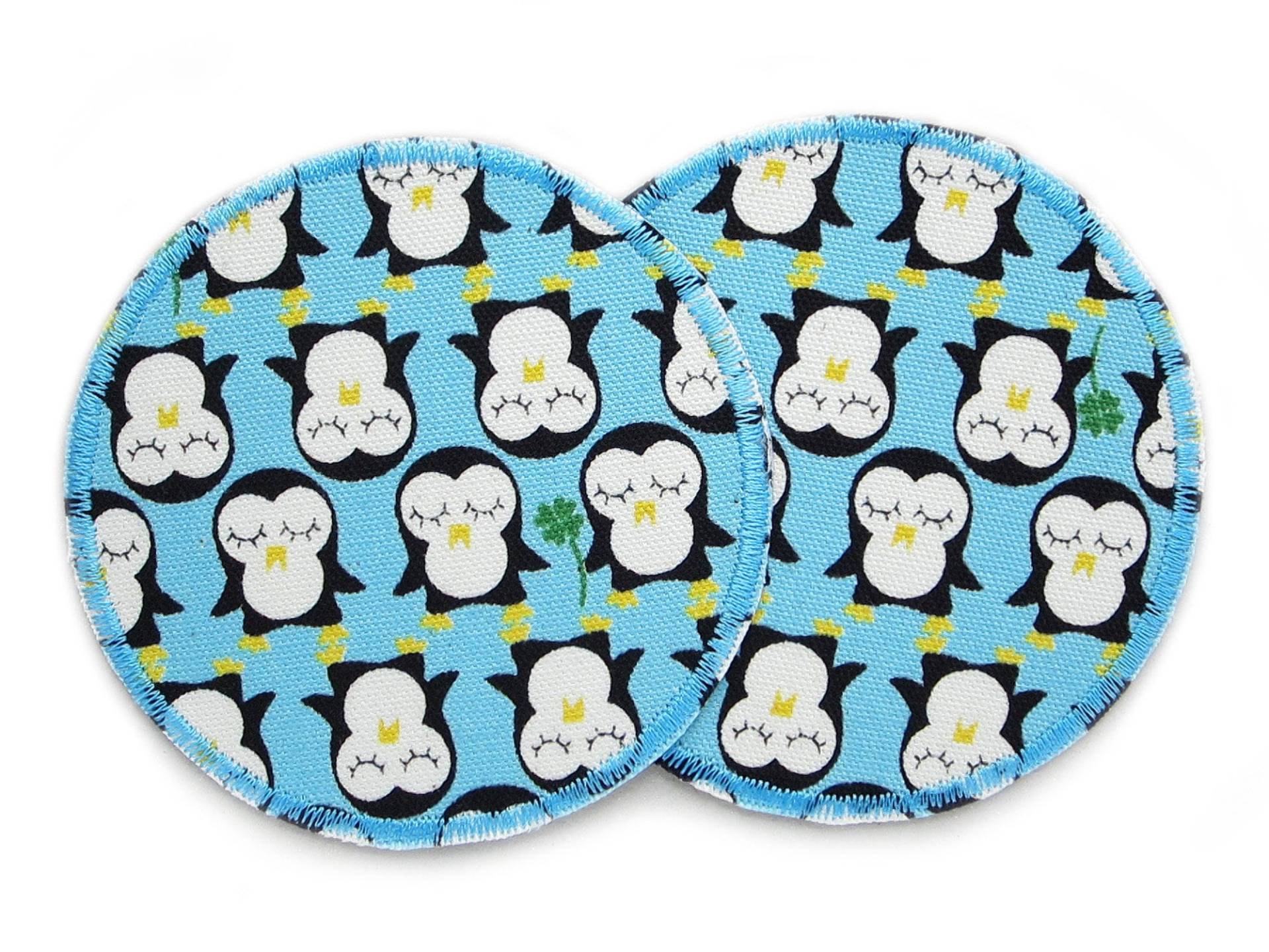 2 Pinguin Hosenflicken Zum Aufbügeln, 8 cm, Bügelflicken, Flicken Aufbügler Für Kinder 2 Pinguin Hosenflicken Zum Aufbügeln, 8 cm, Bügelflicken, Flicken Aufbügler Für Kinder von Piratenbande