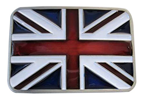 Piratenladen Buckle mit Union Jack, Nationalflagge des United Kingdom - Gürtelschnalle von Piratenladen