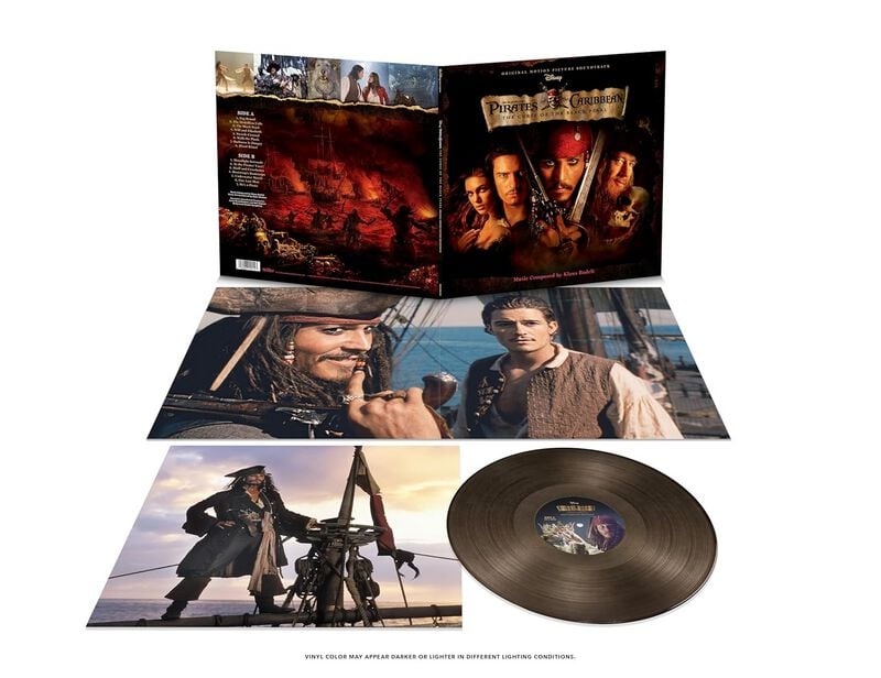 Curse of the black Pearl von Pirates Of The Caribbean - LP (Coloured, Limited Edition, Re-Release, Standard) von Pirates Of The Caribbean