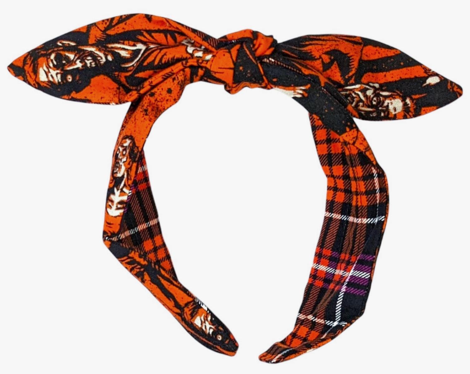 Zombie Reversible Top Knot Stirnband von PiratesOfWonderland