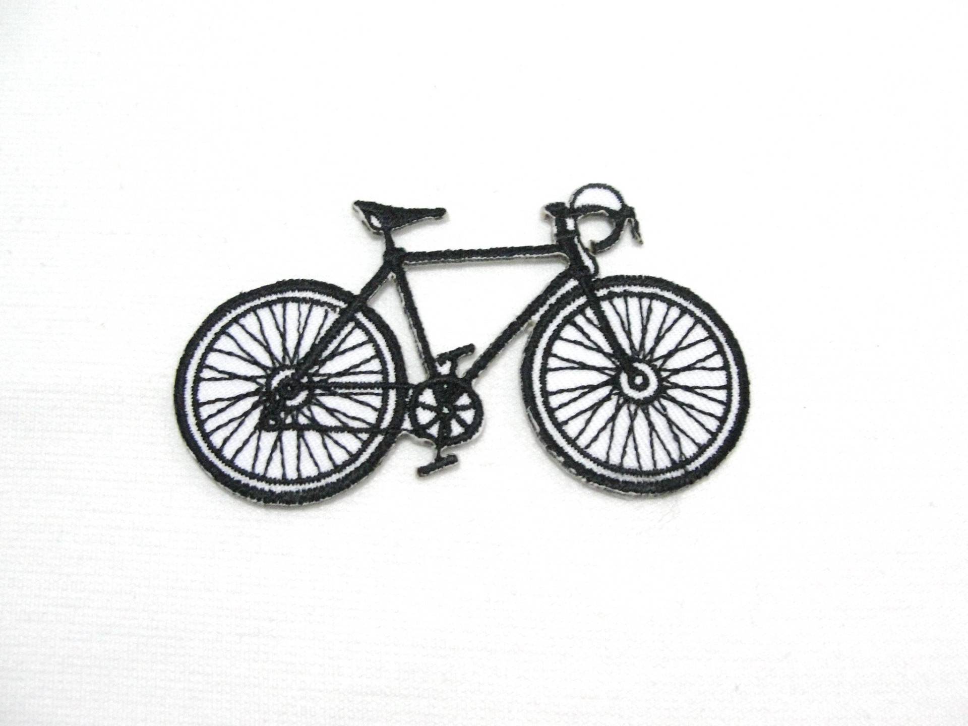 Bügelbild Fahrrad Aufnäher | 8.5 cm X 4.7 cm von Piratespatches