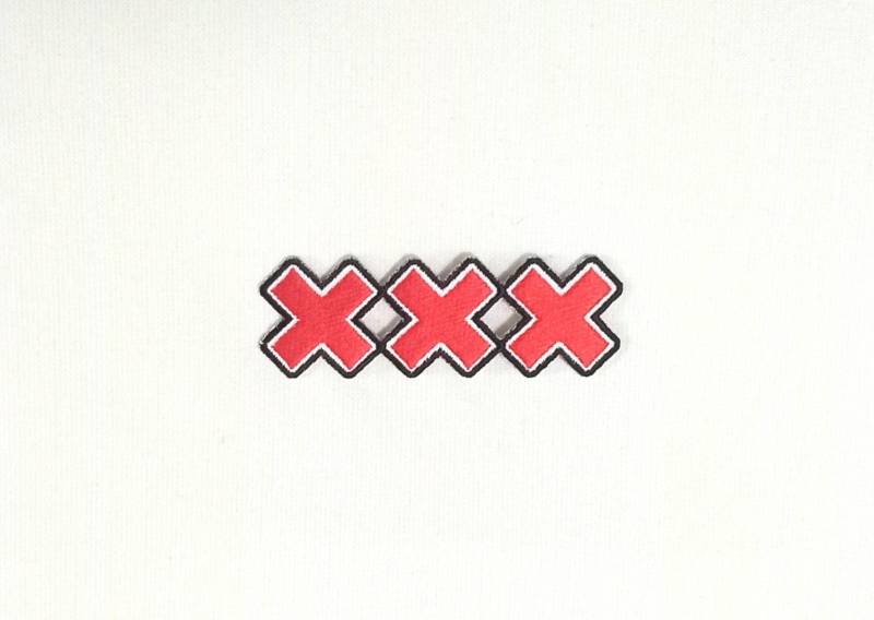 Dreifach X Aufnäher von Piratespatches
