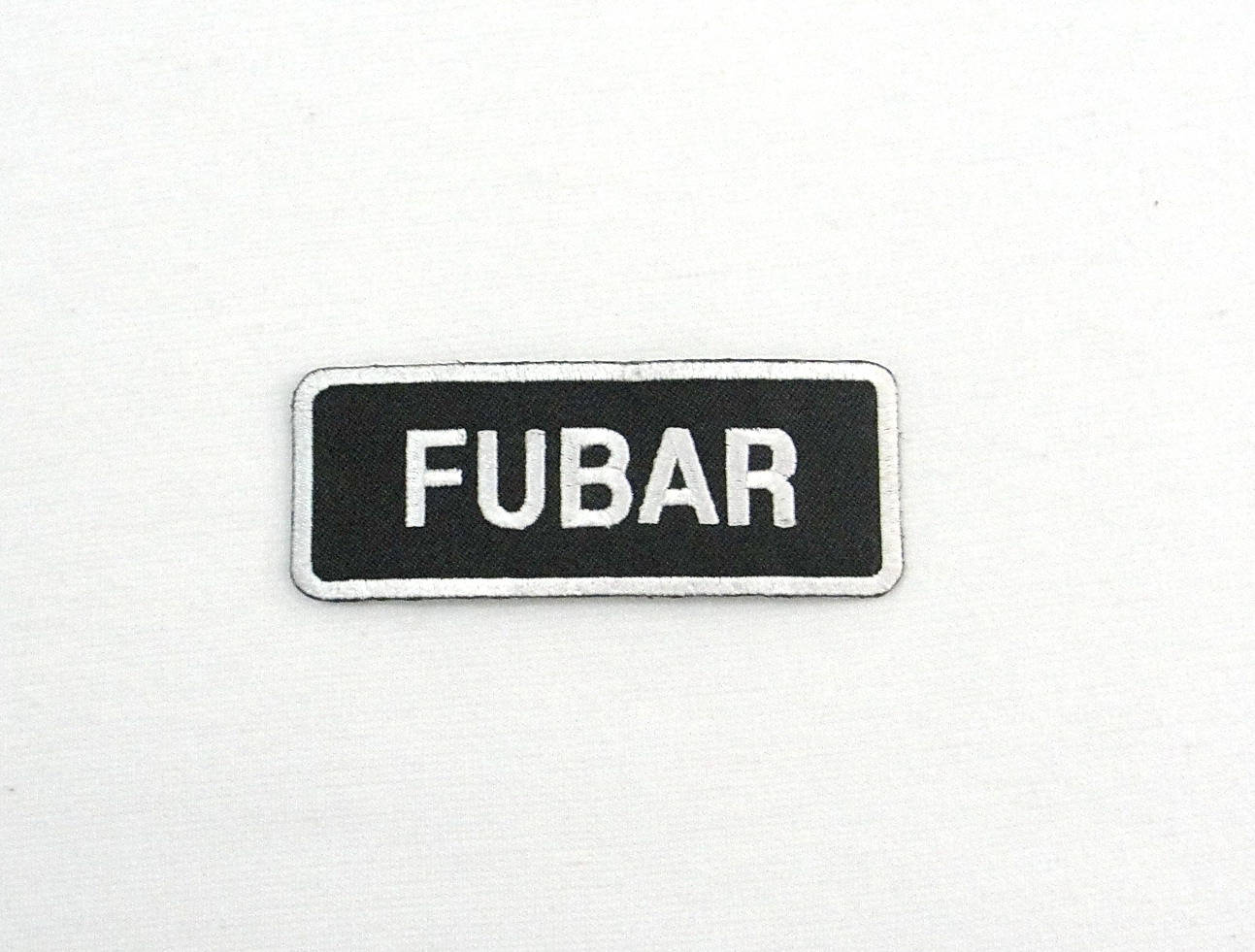Fubar Bügelbild | 9x3.5 cm von Piratespatches