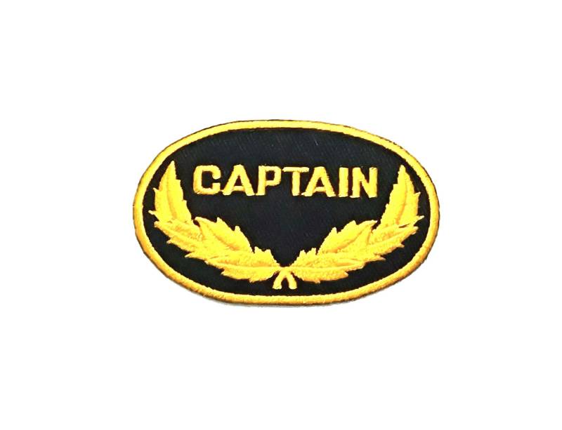 Kapitän Aufnäher - Aufbügler von Piratespatches