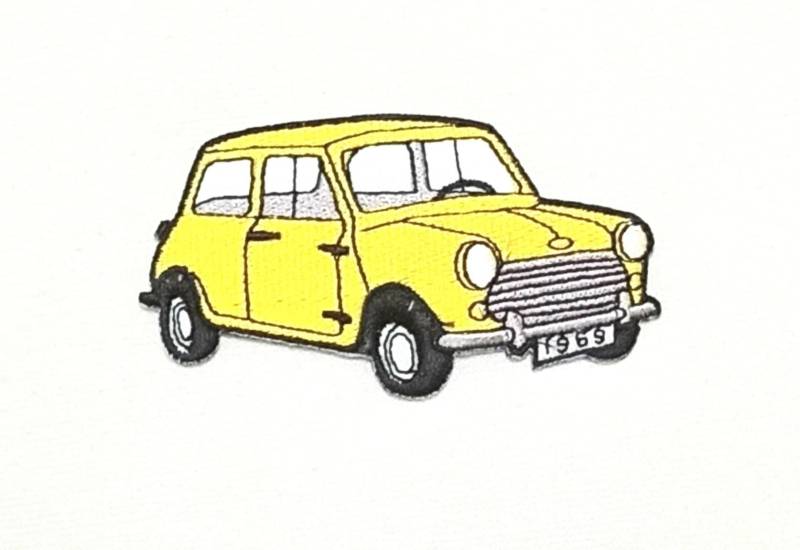 Mini Cooper Aufnäher von Piratespatches