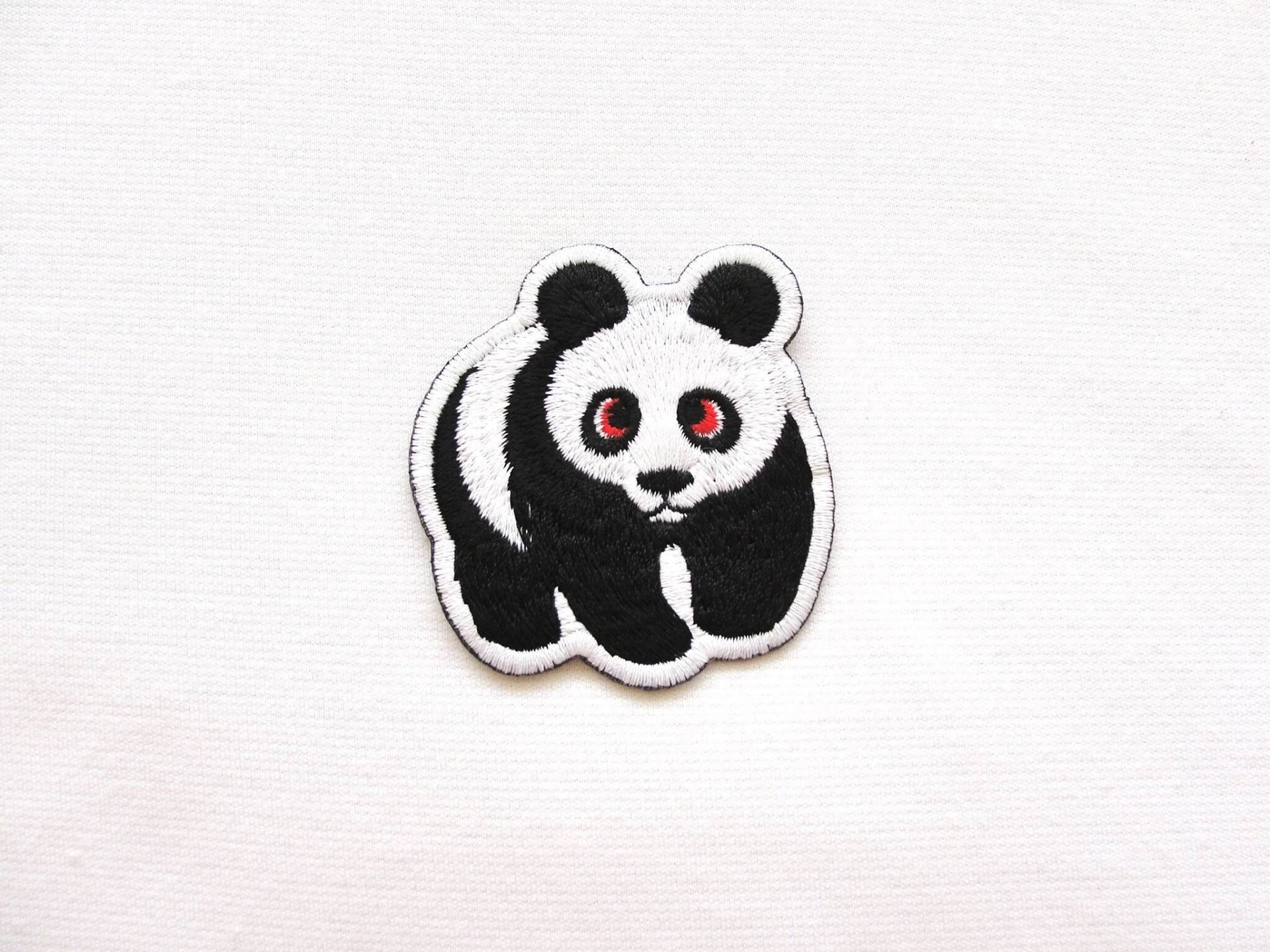 Panda Bügelbild | 5.5 X 6 cm von Piratespatches