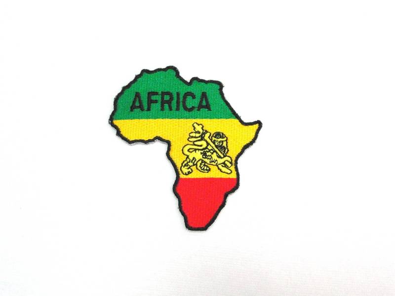 Rastafarian Afrika Patch von Piratespatches