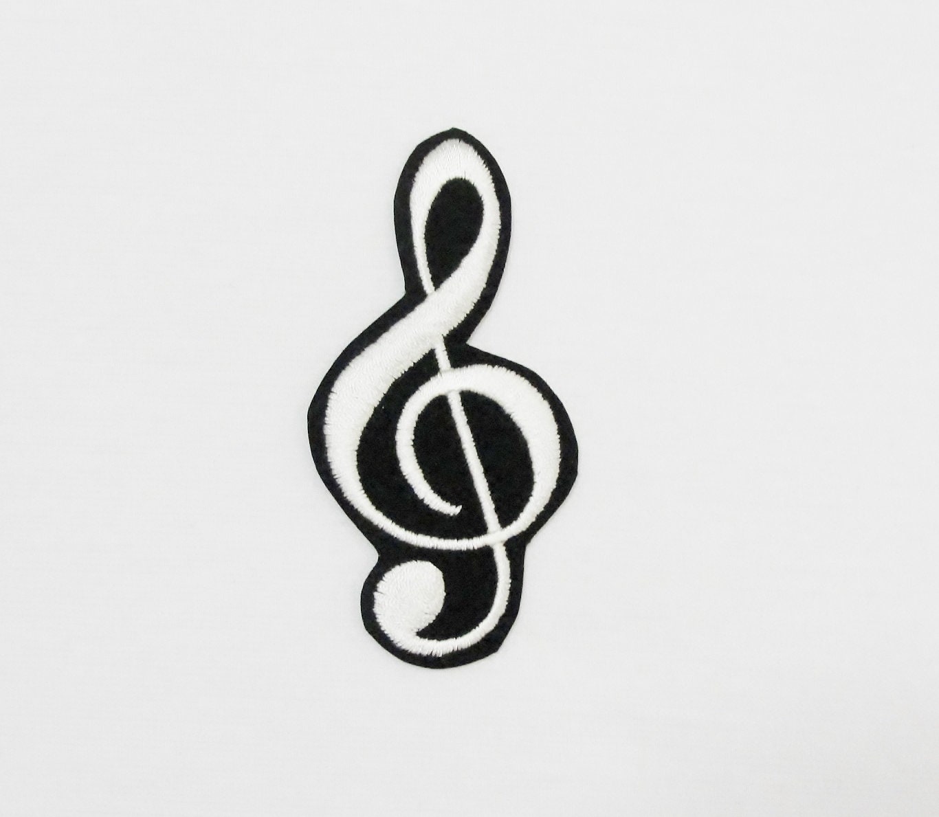 Treble Clef Patch von Piratespatches