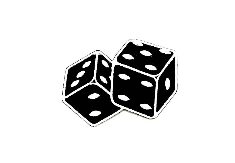 Tumbling Würfel Aufnäher von Piratespatches