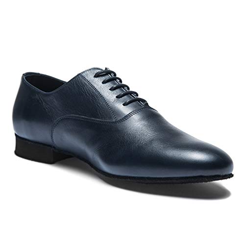 Pirou P100 Tanzschuhe Herren Chromledersohle, Navy, 41 EU von Pirou