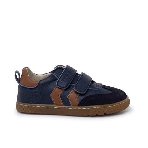Pisamonas Barfuß Kindersneaker Seitenstreifen Größe 22 Farbe Marineblau von Pisamonas