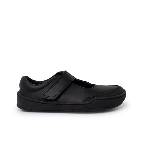 Pisamonas Barfuß-Lederschuhe Mary-Jane-Stil Mädchen Größe 26 Farbe Schwarz von Pisamonas