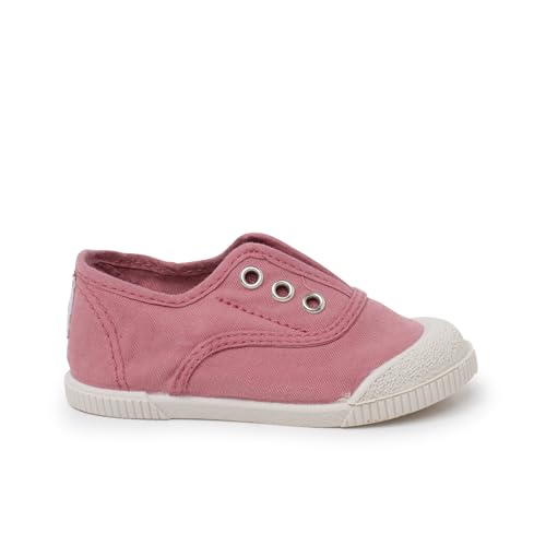 Pisamonas Barfuß-Sneaker Segeltuch Ohne Schnürsenkel Größe 26 Farbe Rosa von Pisamonas