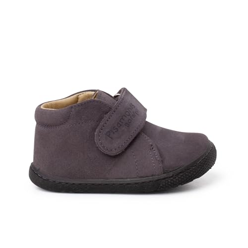 Pisamonas Botas Barefoot Serraje niños Talla 25 en Color gris von Pisamonas