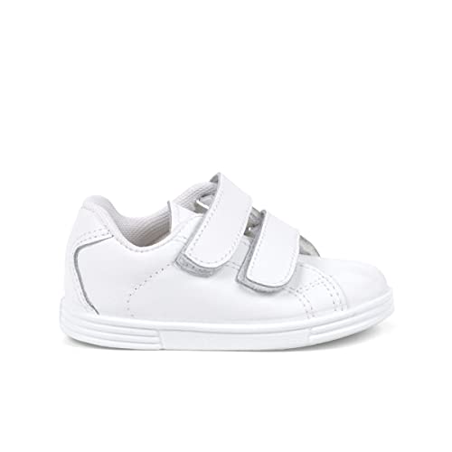 Pisamonas Waschbare Leder Sportschuhe Für Babys Und Kinder Größe 32 Farbe Weiß von Pisamonas