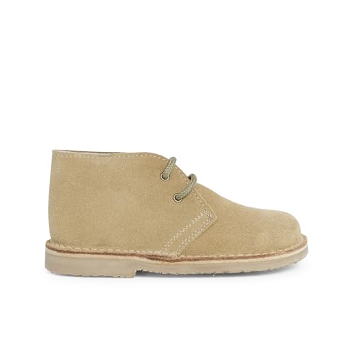 Pisamonas Desert Boots Kinder Stiefel Mit Schnürsenkeln Größe 31 Farbe Sand von Pisamonas