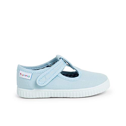 Pisamonas Klassische Babyschuhe Für Kinder Im Sneaker-Stil Size 22 Color Hellblau von Pisamonas
