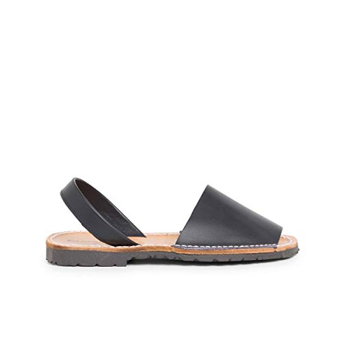 Pisamonas Menorquinas Für Kinder Avarcas Aus Nappaleder Größe 41 Farbe Marineblau von Pisamonas