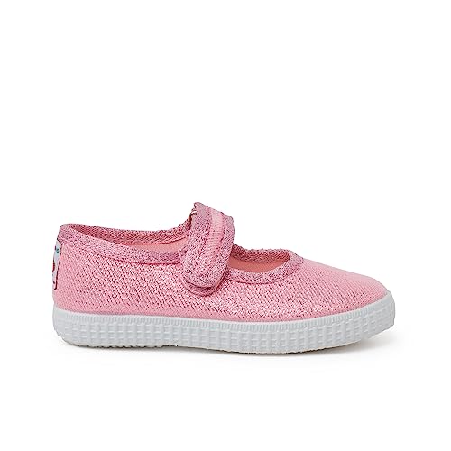 Pisamonas Glänzende Mary Janes Mit Klettverschluss Größe 32 Farbe Rosa von Pisamonas