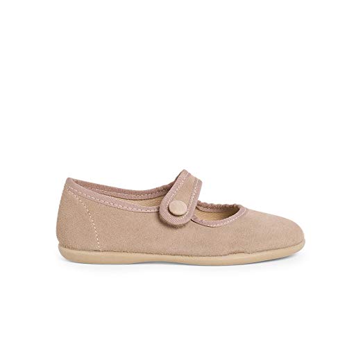 Pisamonas Merceditas niña Serraje Cinta adhesiva Talla 30 en Color beige von Pisamonas