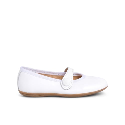 Pisamonas Mary Janes Für Mädchen Aus Leder Für Erstkommunionen Größe 34 Farbe Weiß von Pisamonas