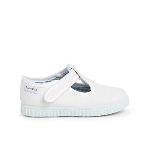 Pisamonas pepitos niños Cinta adhesiva tipo Zapatilla Talla 21 en Color Blanco von Pisamonas