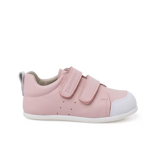 Pisamonas Weiche Leder-Sneaker Mit Doppeltem Klettverschluss Größe 25 Farbe Rosa von Pisamonas