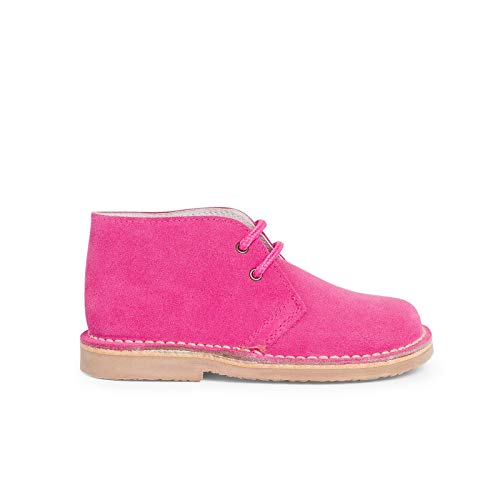 Pisamonas pisacacas niños Botas Safari Cordones Talla 25 en Color Fucsia von Pisamonas