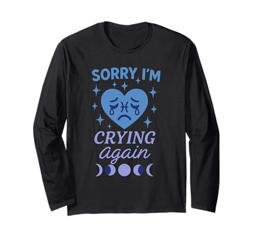 Sternzeichen Fische Sass Astrologie Humor Cry Baby Petty Sternzeichen Langarmshirt Sternzeichen Fische Sass Astrologie Humor Cry Baby Petty Sternzeichen Langarmshirt von Pisces Gang Soft Savage Crybaby Club Horoscope