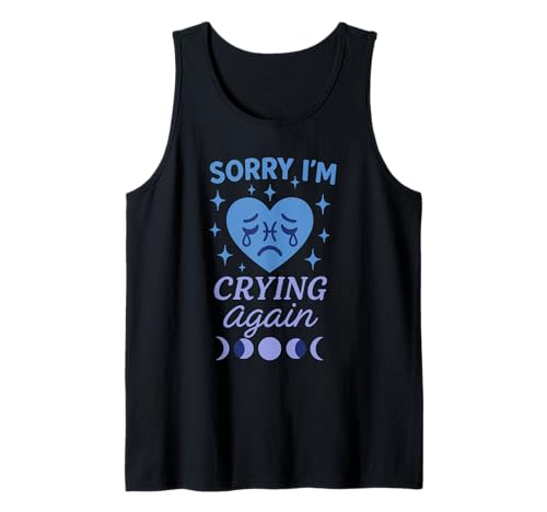 Sternzeichen Fische Sass Astrologie Humor Cry Baby Petty Sternzeichen Tank Top Sternzeichen Fische Sass Astrologie Humor Cry Baby Petty Sternzeichen Tank Top von Pisces Gang Soft Savage Crybaby Club Horoscope