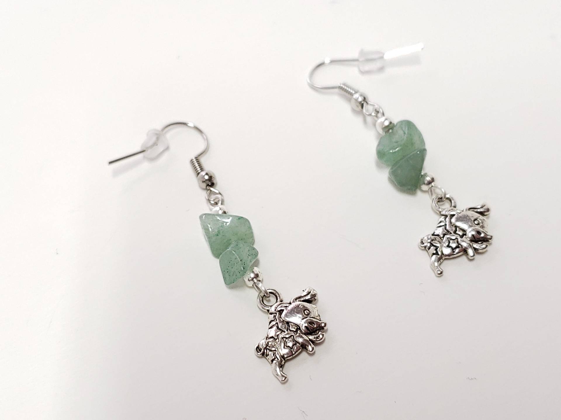 Sternzeichen Ohrringe - Stier Mai Birthstone Schmuck Astrologie von PiscesGems