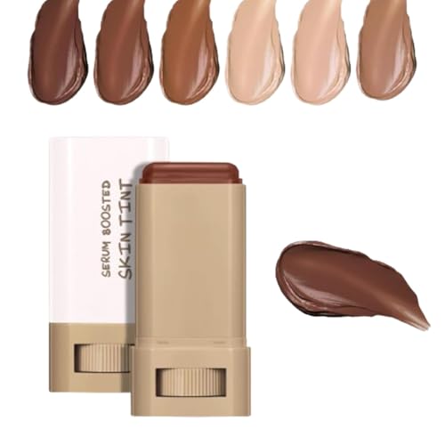 Huwen serum verstärkter hydrat Schönheit Balm, Schönheit Balsam Serum -Hauttönung, Hut zwischen Hauttintstick, Fundament Gesichtsstift für Frauen Hydrate (01#, Eine Größe) von Pisheng