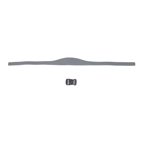 DIY-Haarschneideschablone, Tragbare Halsausschnitt-Rasierschablone, Haarschnittband, Atmungsaktiv, Gebogenes Degion-Silikon, Heim-Haarschneideanleitung für und Männer, (GREY) von Pissente