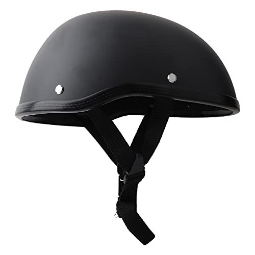 Motorradhelm Herren, Exquisiter Motorrad Halbhelm Herren Retro Halbgesichtshelm Mattschwarz Motorrad Roller Elektrofahrrad Motorsport Motorradhelm Herren, Exquisiter Motorrad Halbhelm Herren Retro Halbgesichtshelm Mattschwarz Motorrad Roller Elektrofahrrad Motorsport von Pissente