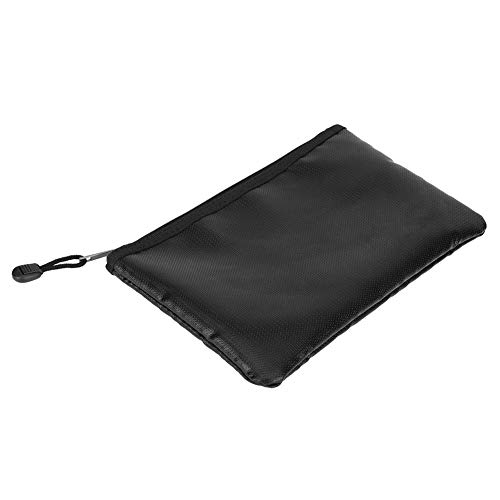 Pissente Feuerfestedokumententasche, Dokumententasche, Aktentasche, Feuerfeste Reisepass-Geld-Laptop-Aufbewahrung, Feuerfeste Dokumenten-Organizer-Tasche für den Heimgebrauch, (27 * 16CM) von Pissente