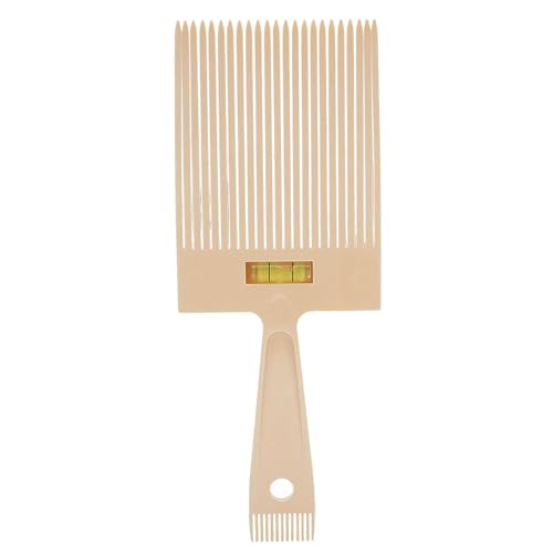 Präziser Haarschnitt Flacher Top -Kamm, Ergonomisches Design -Haarstyling -Werkzeug für Männer und Frauen Kompakte und Leichte Tragbare Salon -Friseurzubehör von Pissente
