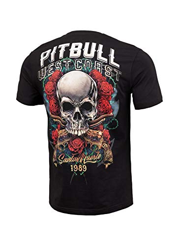 Pit Bull West Coast Männer T-Shirt Santa Muerte schwarz - XL von Pit Bull West Coast