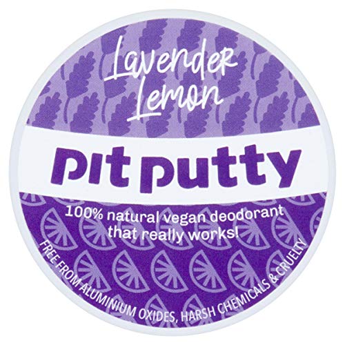 Pit Putty 65 g | Vegan & Umweltfreundlicher Deo-Balsam | 100% natürliches Deodorant für Damen & Herren (Lavendel-Litrone) von Pit Putty