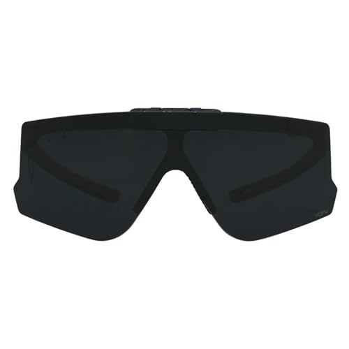 Pit Viper The Blacking Out Flip-Offs Sonnenbrille – Polarisierter Rauch, Schwarz von Pit Viper