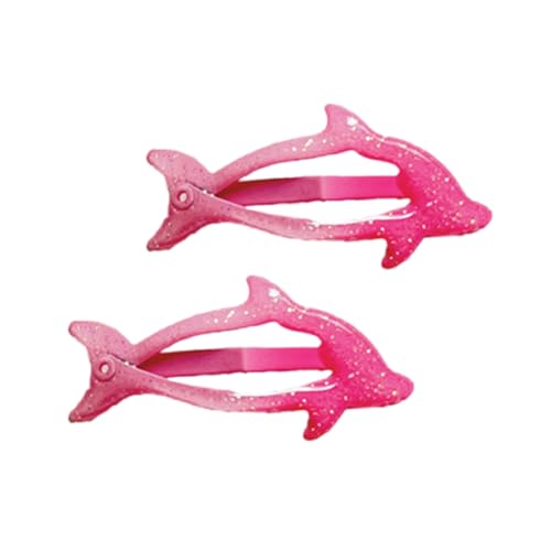 1 Paar Delfin-Kopfbedeckung, Kopfschmuck, seitliche Haarspangen, Haarspangen für Mädchen, Kinder, Haarspangen von Pitadue
