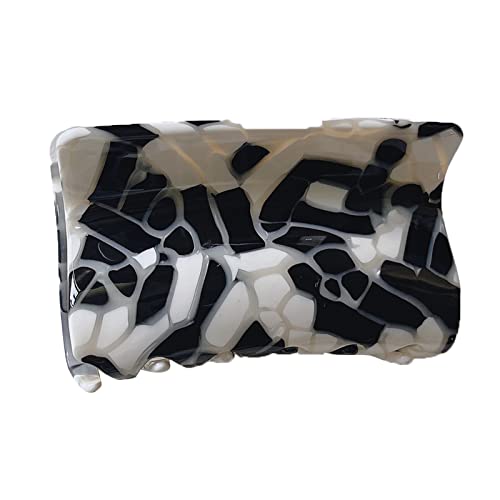 Bunte Acetat-Haarspange für Damen, karierte Haarspangen, schöne Haarklammer, starker Halt, Haarnadeln von Pitadue