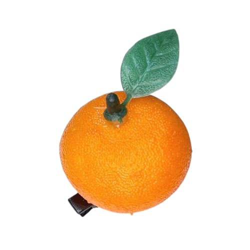 Einzigartige und praktische Haarspange aus Kunstharz, geformt wie Obst und Gemüse, geeignet für den täglichen Gebrauch von Mädchen von Pitadue