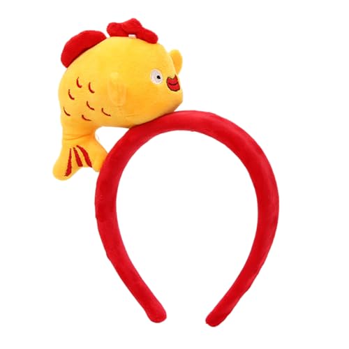 Haarband mit Karpfen-Design, weiches Plüsch, elastisch, Haarschmuck für Kinder, Mädchen, Damen, für den täglichen Gebrauch, Party-Zubehör, Fisch-förmiges Haarband Haarband mit Karpfen-Design, weiches Plüsch, elastisch, Haarschmuck für Kinder, Mädchen, Damen, für den täglichen Gebrauch, Party-Zubehör, Fisch-förmiges Haarband von Pitadue