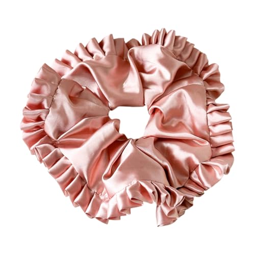 Haargummi mit Rüschenbesatz, übergroß, Ballett-Haargummis, elastisch, für Hochsteckfrisuren, Haarschmuck für Damen Haargummi mit Rüschenbesatz, übergroß, Ballett-Haargummis, elastisch, für Hochsteckfrisuren, Haarschmuck für Damen von Pitadue