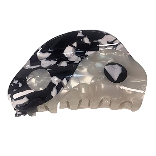 Kleine Haarklammern für Chi, rutschfest, Retro-Haarklammern, Acetat, Haarspangen, Pferdeschwanz-Halter für Mädchen von Pitadue