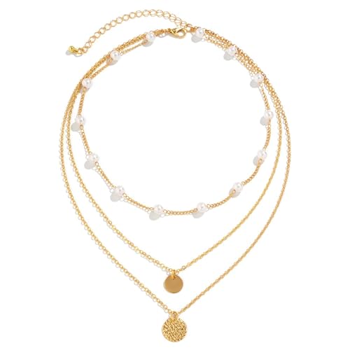 Pitadue Elegante Multi Schicht Halskette Mit Metallischen Pailletten Und Perlen Schlangekette Die Für Party Verschleiß Oder Tägliche Outfits Geschichtete Metall Paillon Perlen Halskette Geeignet Sind Pitadue Elegante Multi Schicht Halskette Mit Metallischen Pailletten Und Perlen Schlangekette Die Für Party Verschleiß Oder Tägliche Outfits Geschichtete Metall Paillon Perlen Halskette Geeignet Sind von Pitadue